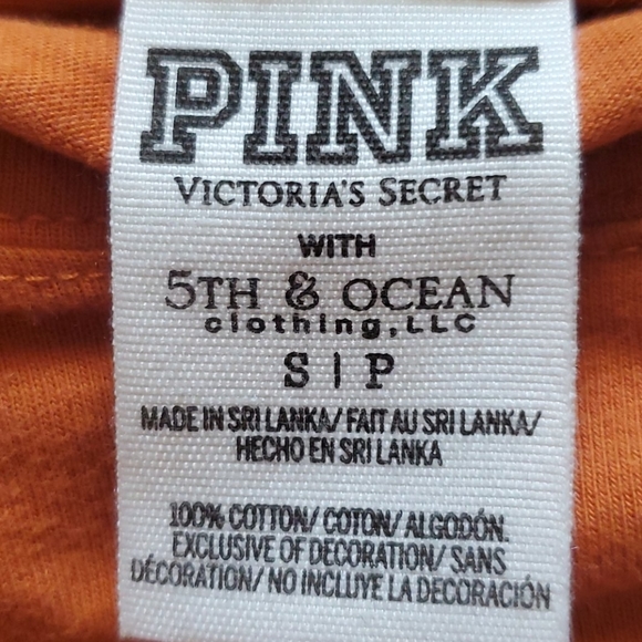 VS Pink Texas Fight L/S tee - Picture 5 of 5